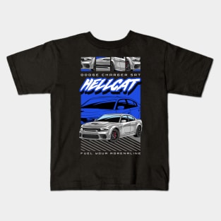 Charger SRT Hellcat Car Kids T-Shirt